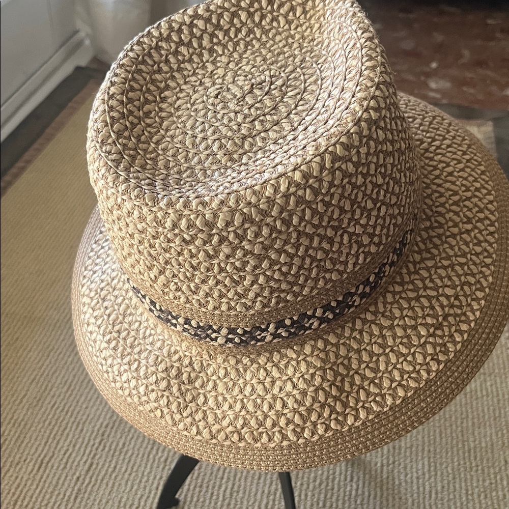 Eric Javits Tan and Brown Woven Hat - Picture 4 of 6
